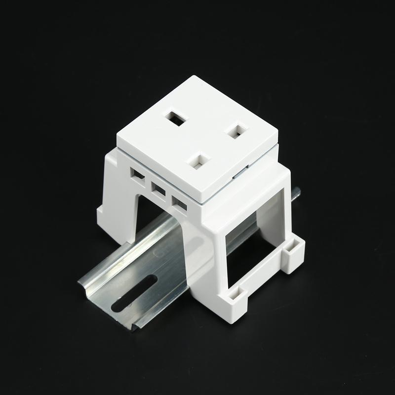 Din rail EU socket modular socket electric power outlet UK standards AC 30 3 Plug 13A 250V Socket universal power switch