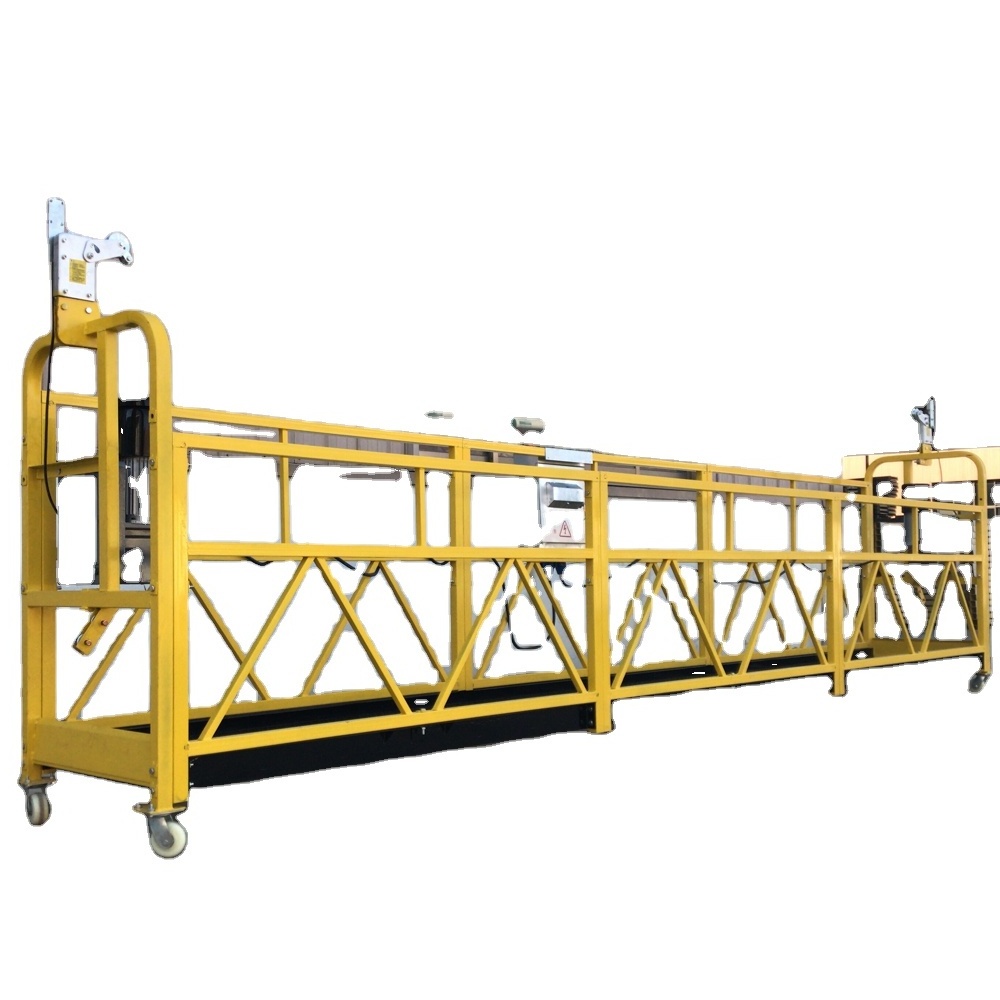 Safety Building Cleaning Construction Work Rope Suspended Platform ZLP630 construction Cradle