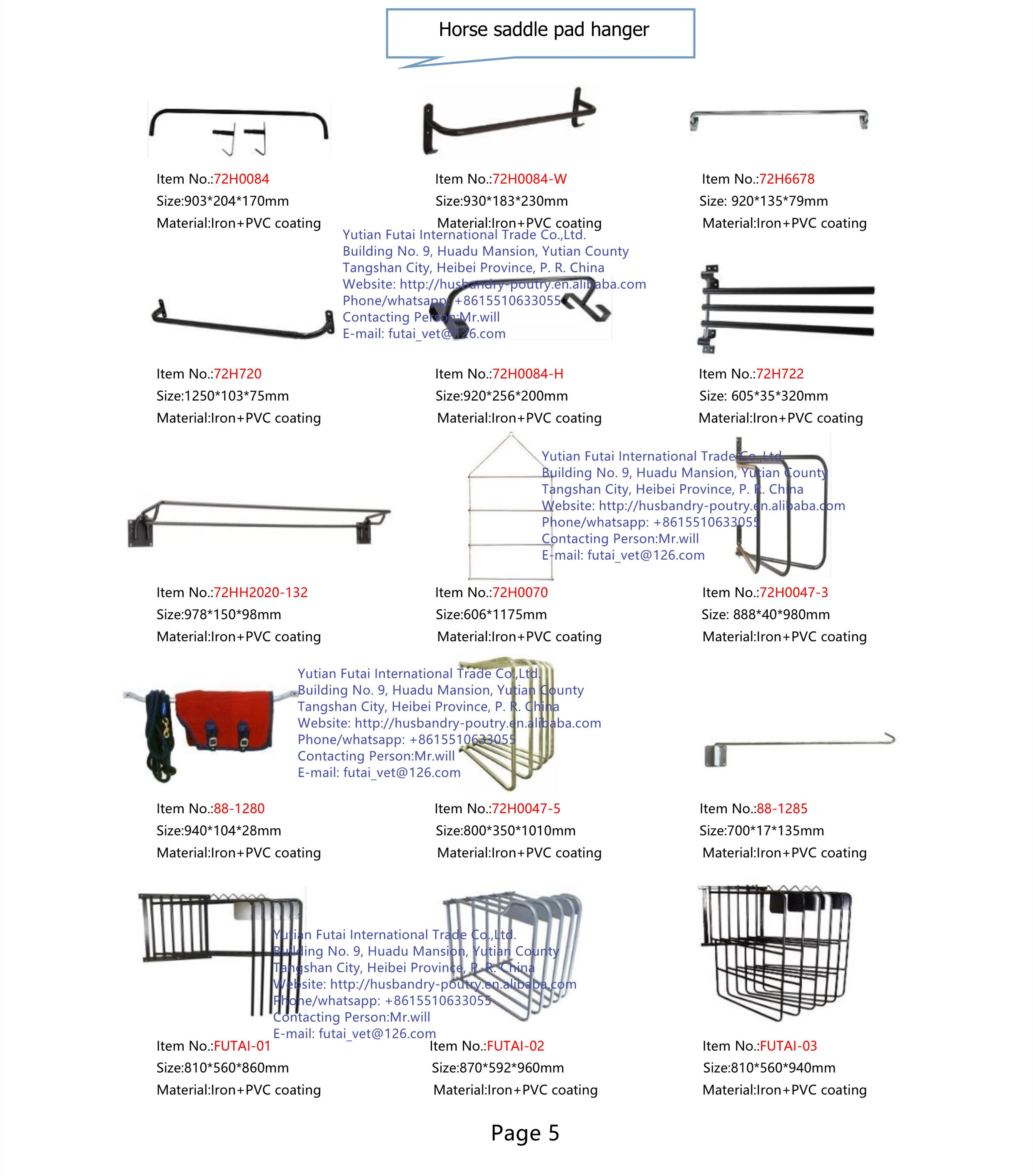 Horse Bridle rack horse Metal Bridle Holder with Hook