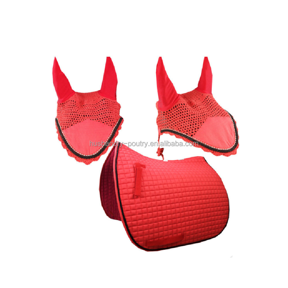 Horse Fly Veils with Saddlepad