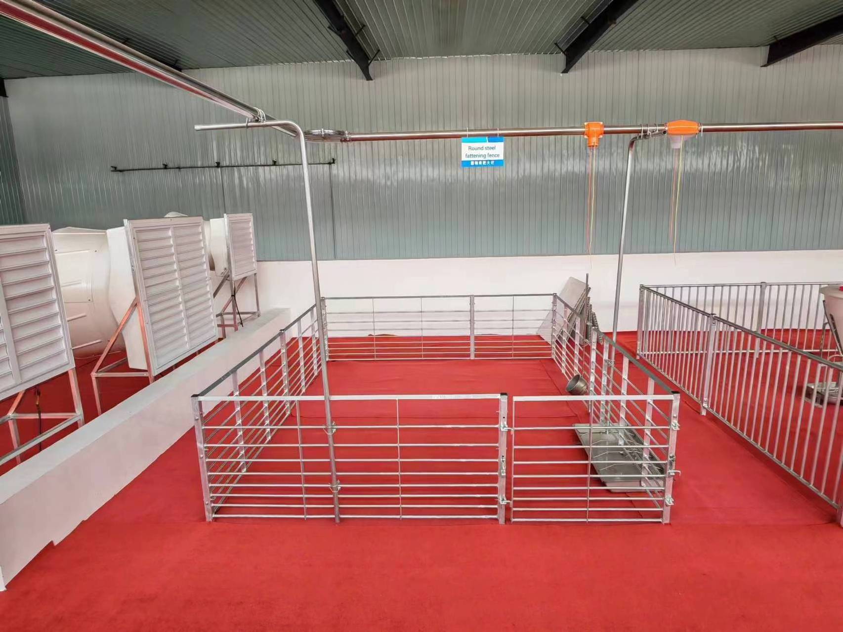 Customized factory direct selling pig farm equipment pig fattening pen finishing Flat noodles hot galvanized steel