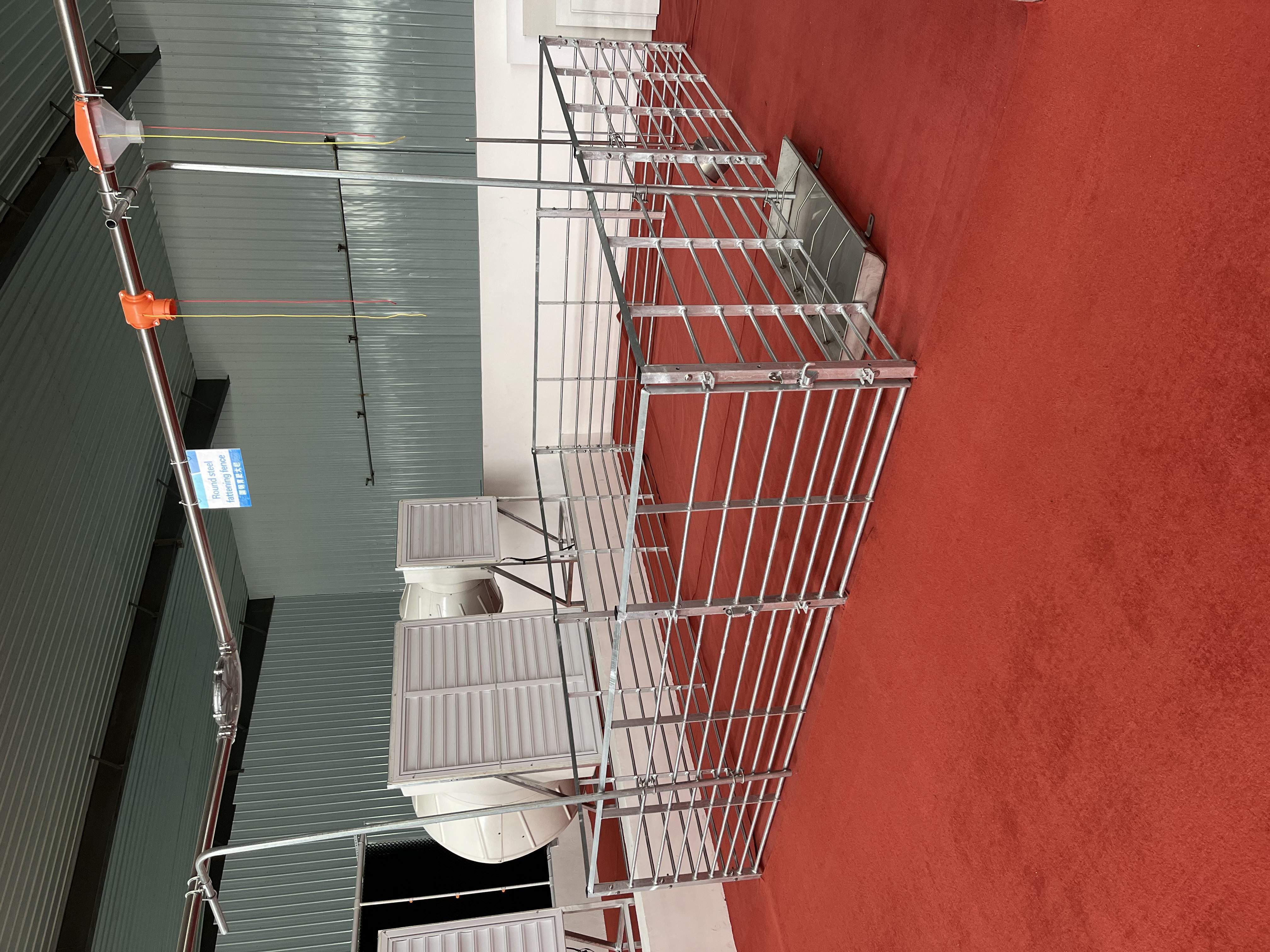 Pig house equipment Pig fat cubby box sorting pen Livestock equipment stall hot-dip galvanized steel plate