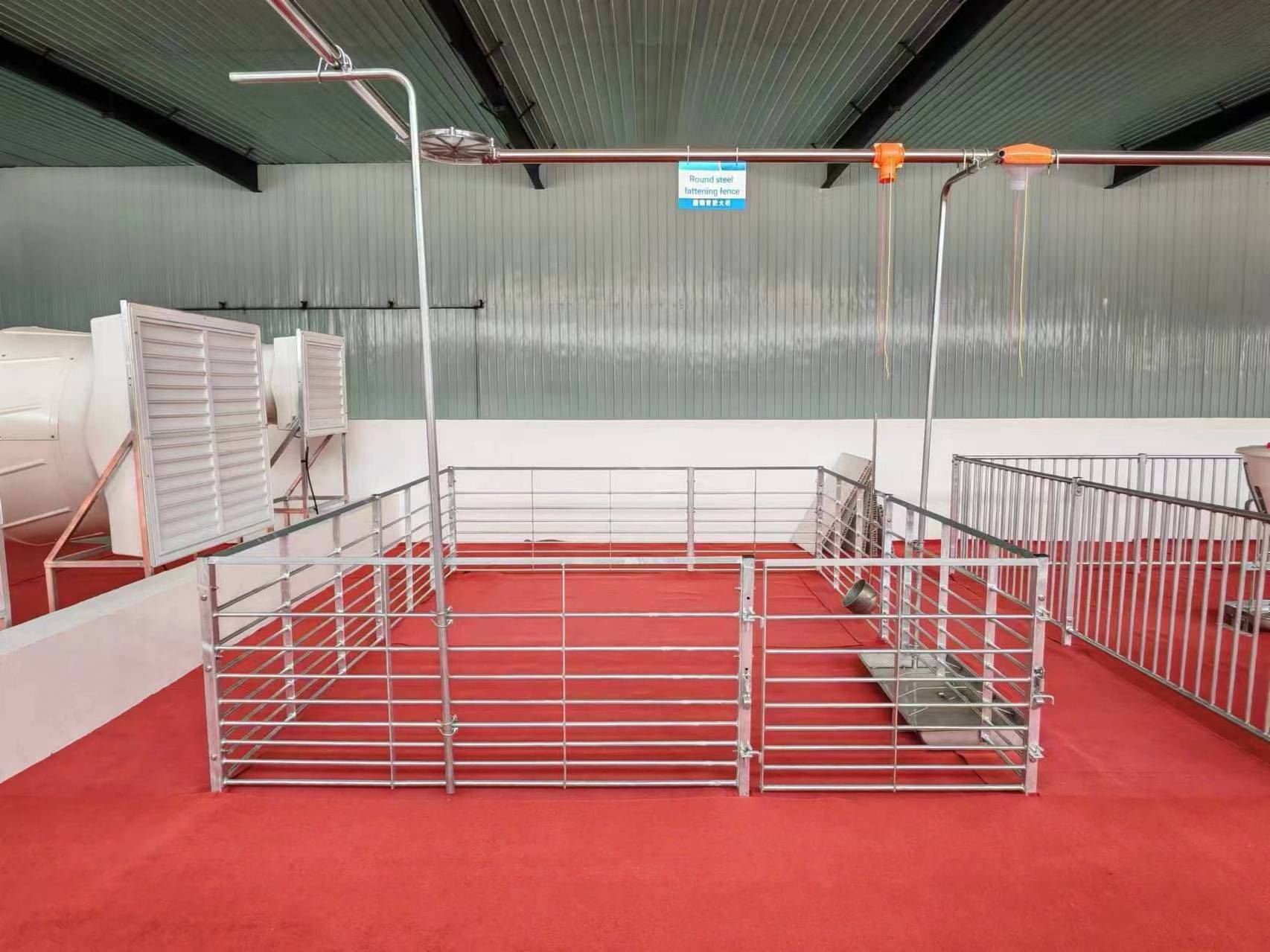 Customized factory direct selling pig farm equipment pig fattening pen finishing Flat noodles hot galvanized steel