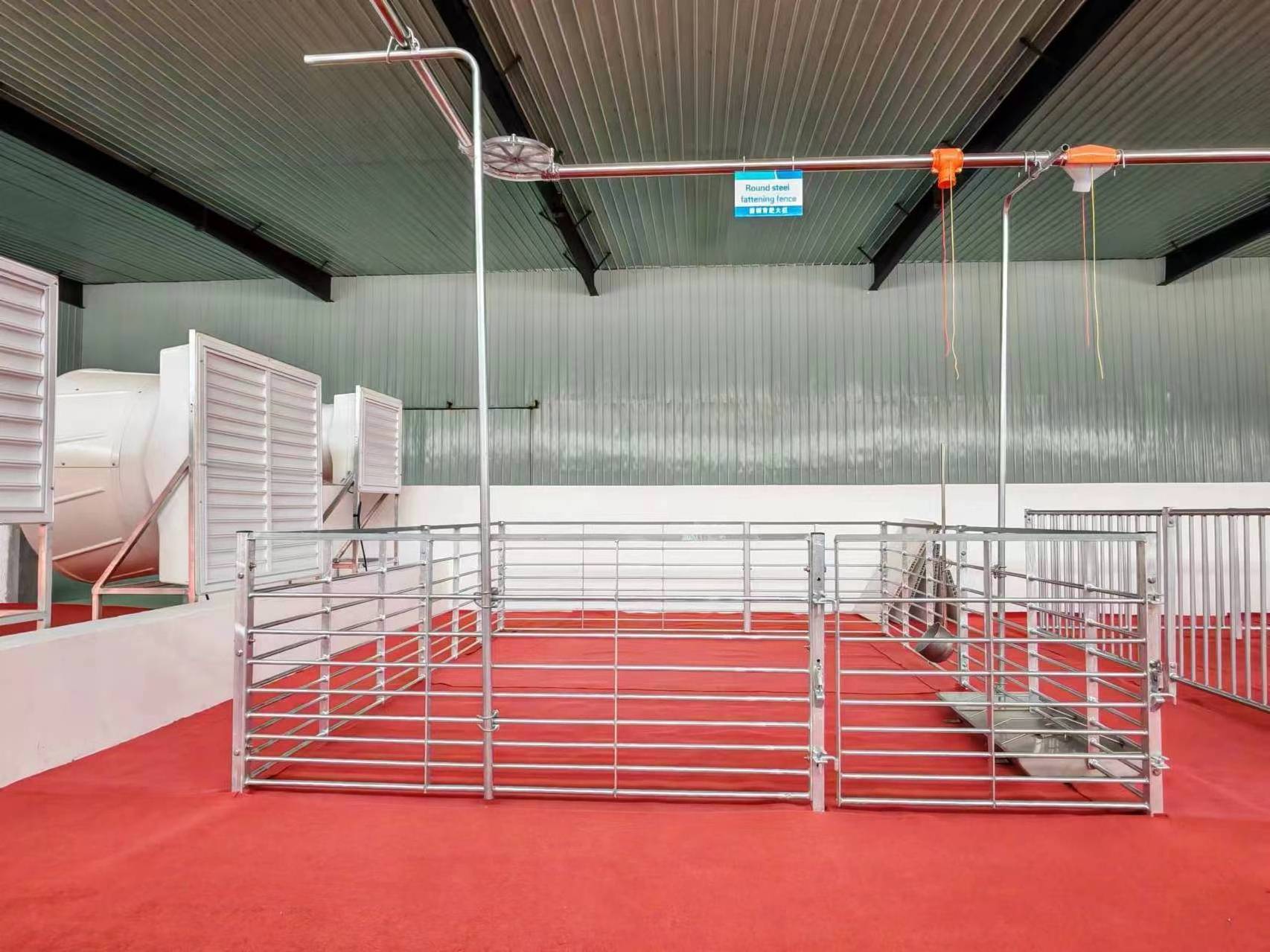 Customized factory direct selling pig farm equipment pig fattening pen finishing Flat noodles hot galvanized steel