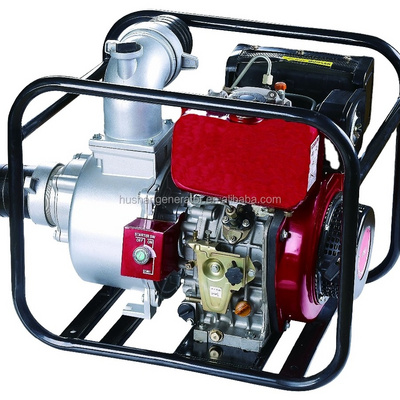 zhejiang lingben 186F 10hp diesel engine electric start 4inch agricultural irrigation diesel water pump