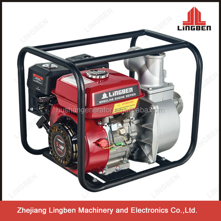 LingBen Portable Gasoline Water Pump Price Philippines Motor Set Supply For Agriclulture Factory Prices