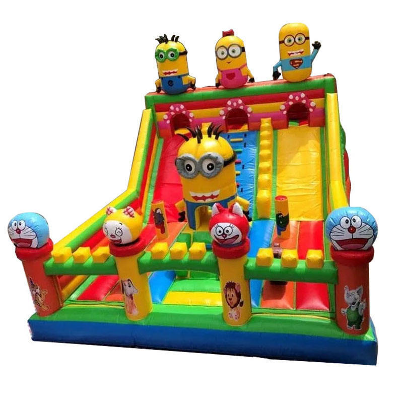 istana balon bouncer bounce house commercial kids fun city Characters Theme inflatable playground slide bouncy jumping castle