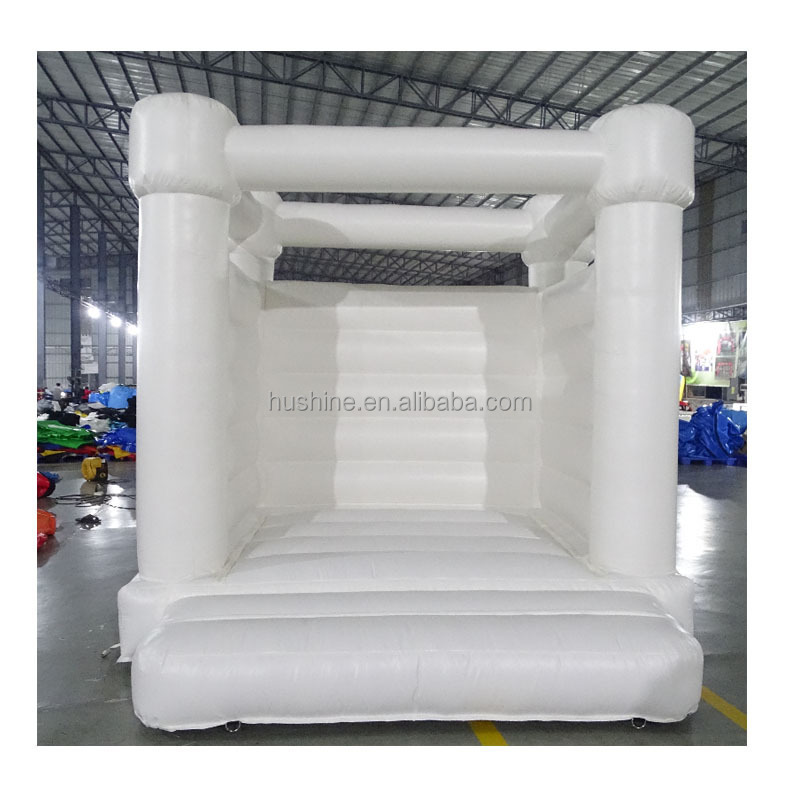 wedding outdoor jumper bouncing combo trampoline kids white commercial jumping bouncer bouncy castle inflatable bounce house