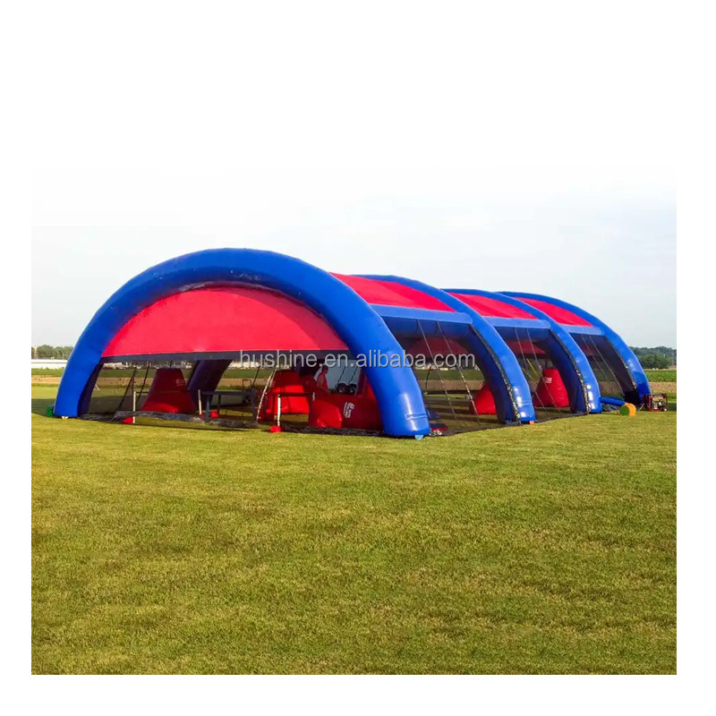 customized giant outdoor inflatable bunker field sports tent for event shooting range battle inflatable paintball arena