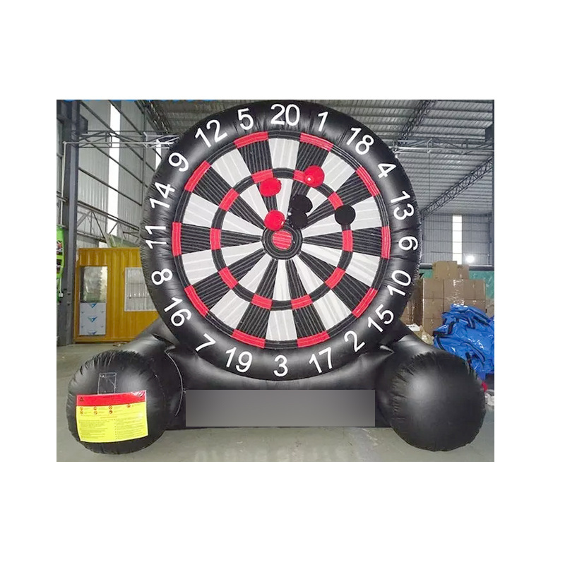 customized Interactive sport game inflatable football target inflatable football darts inflatable soccer dart board