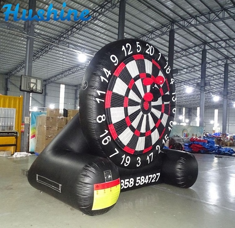 customized Interactive sport game inflatable football target inflatable football darts inflatable soccer dart board