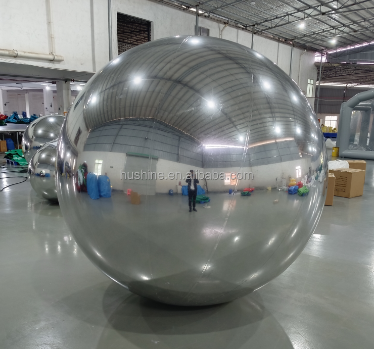 festival balls globos de pvc gigantes large event decoration pvc floating balloon pvc christmas chameleon inflatable mirror ball