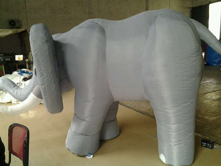 Customizable size factory price giant inflatable cartoon elephant  model balloon exhibition for advertising promotion