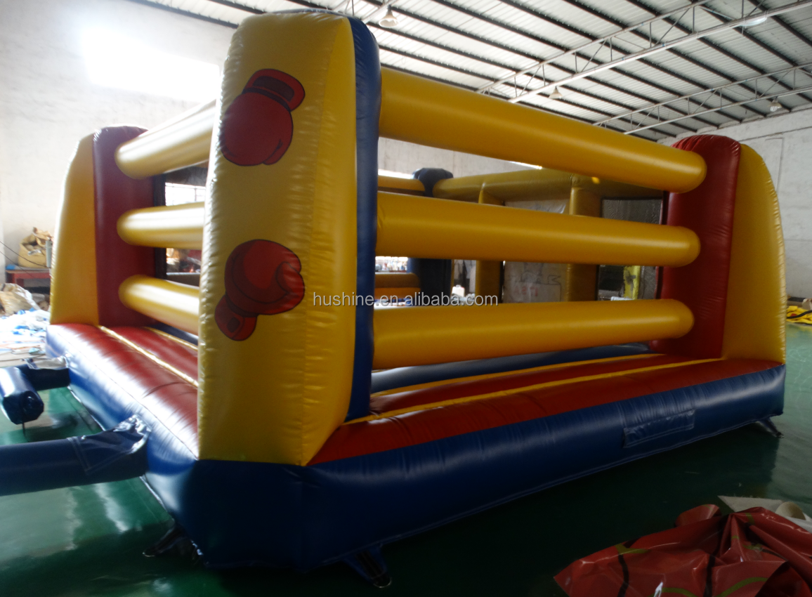 Adult Inflatable Wrestling Ring Custom portable Blow Up Kids Sports Fighting Wrestling Arena Jump House inflatable boxing ring