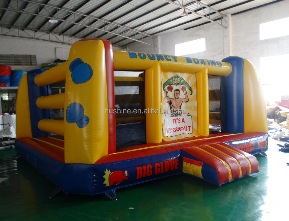 Adult Inflatable Wrestling Ring Custom portable Blow Up Kids Sports Fighting Wrestling Arena Jump House inflatable boxing ring