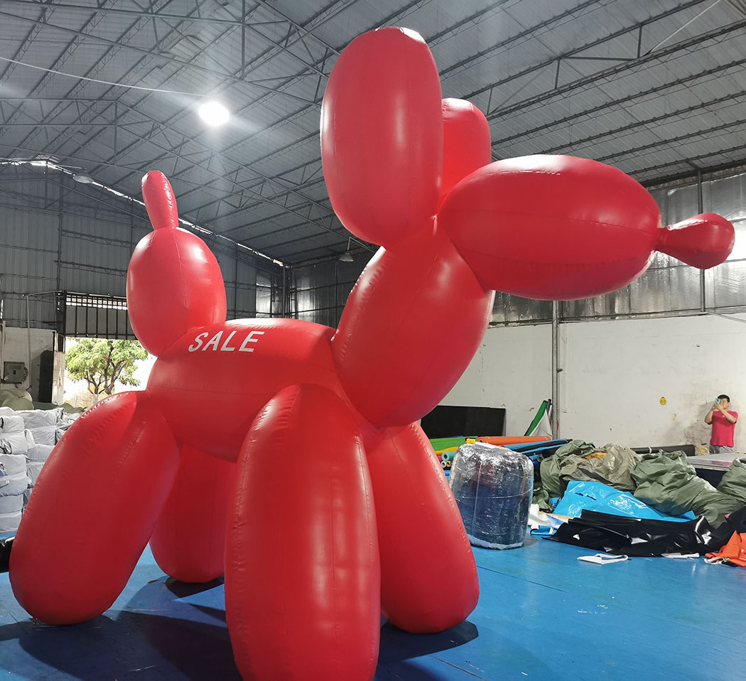 Giant Inflatable  Balloon Dog Model  For Advertising Decoration