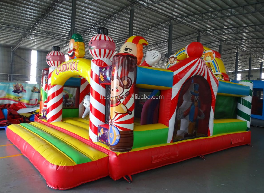 Hot Sale Kids toy slide bouncer amusement park Inflatable Carnival Bounce House