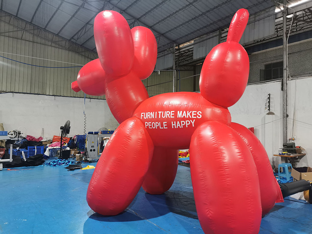 Giant Inflatable  Balloon Dog Model  For Advertising Decoration