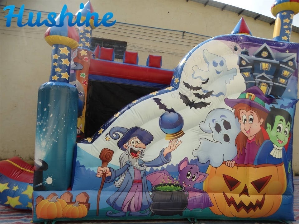 outdoor kids commercial halloween Magic inflatable jumping castle inflatable bouncy castle inflatable Castle