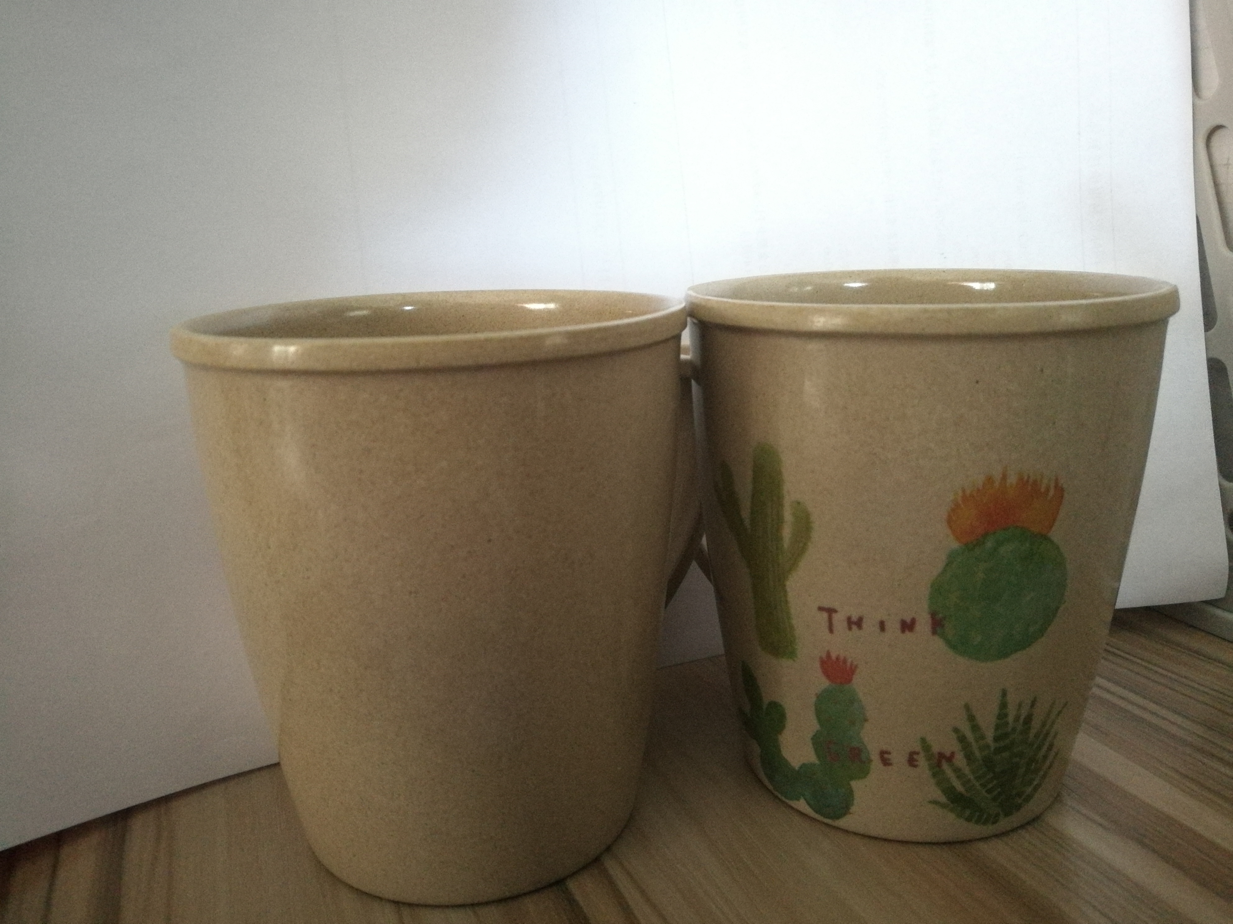 Official  Biodegradable Rice Husk Travel Mug eco coffee cup reusable