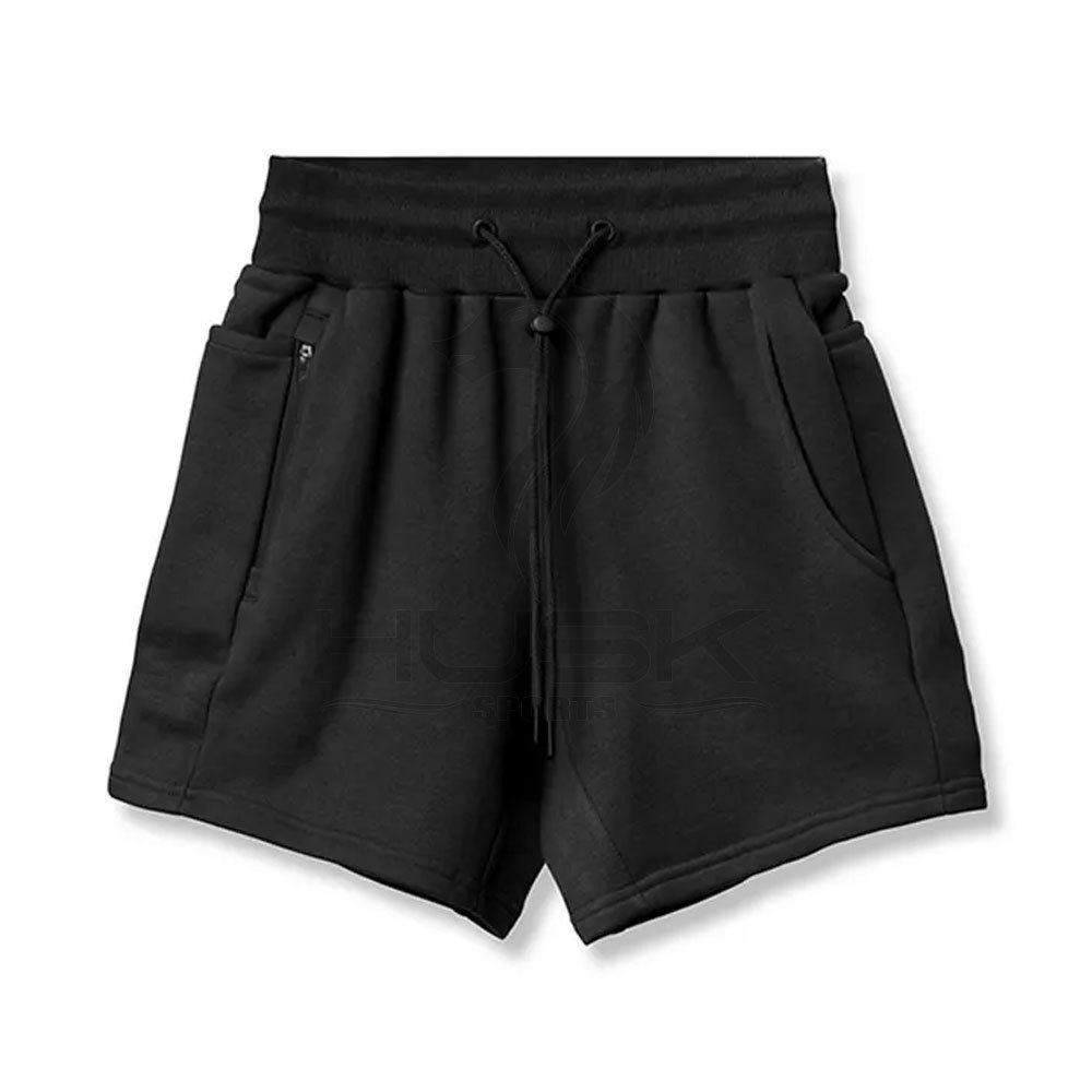 Gym Short Shorts for Men Breathable Fitness Wear Custom Logo Joggers with Towel and Side Pocket Cotton Cargo Sweat Shorts