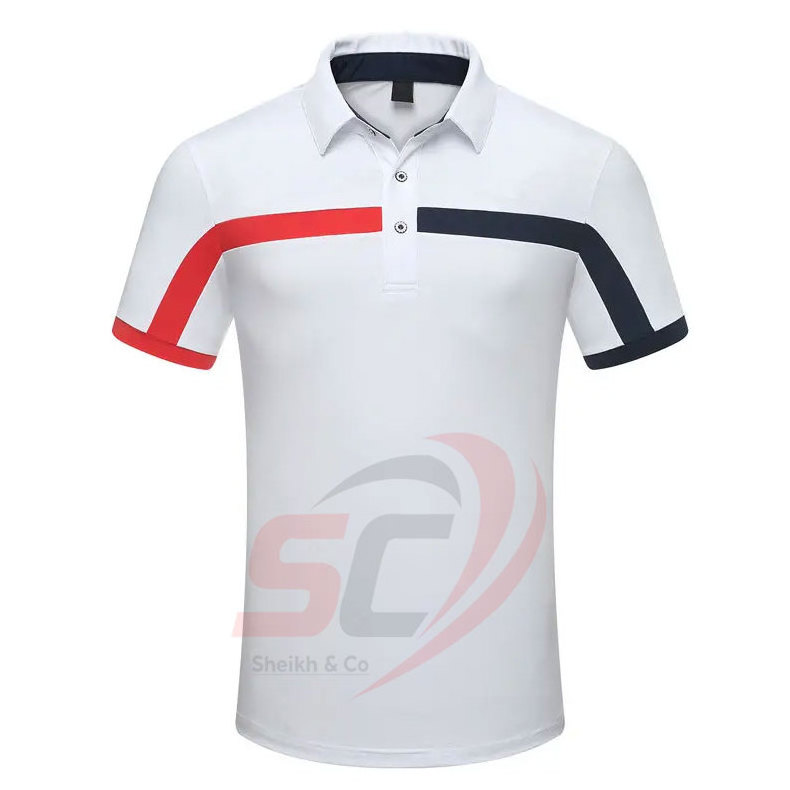 Wholesale Apparel Men's Short Sleeve T-Shirts Sports Casual Golf Shirt Polo Shirt With Logo