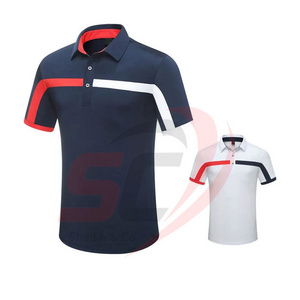 Wholesale Apparel Men's Short Sleeve T-Shirts Sports Casual Golf Shirt Polo Shirt With Logo