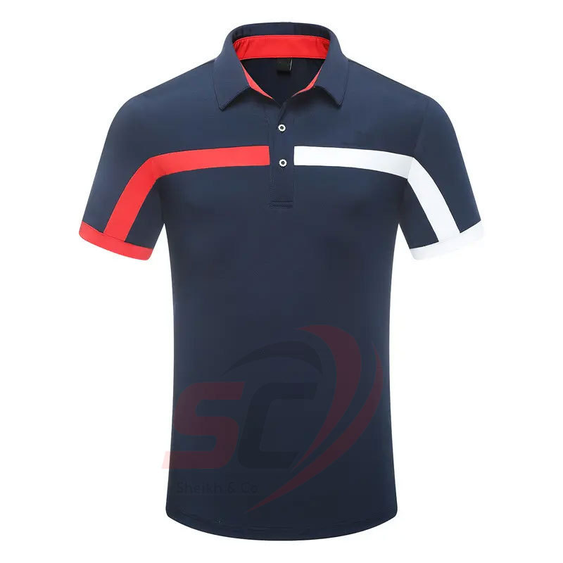 Wholesale Apparel Men's Short Sleeve T-Shirts Sports Casual Golf Shirt Polo Shirt With Logo