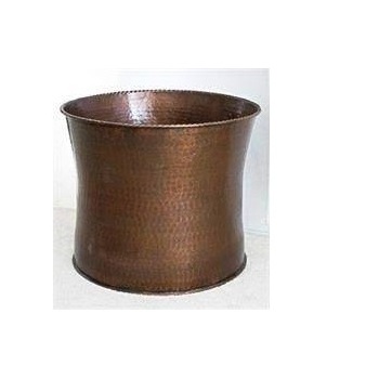 Gold Polished Planter Pot Antique Finishing Luxury Hotels Restaurants And Home Garden Planter Manufacture by India