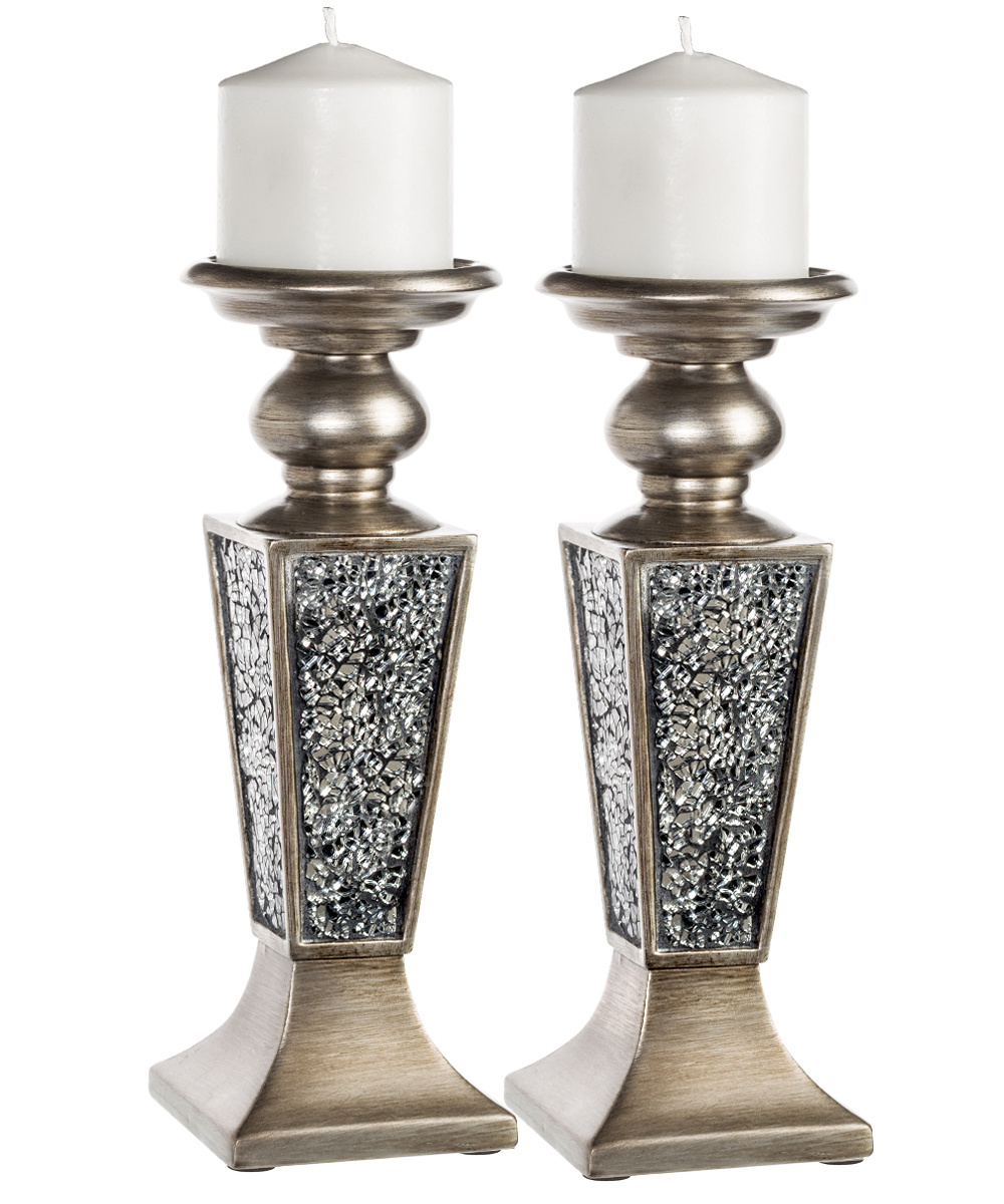 Set of Two Handcrafted Design Candle Holder Home Hotel Table Ware Decoration Candle Holder Made in India