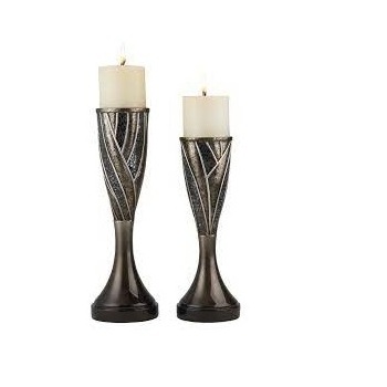 Set of Two Handcrafted Design Candle Holder Home Hotel Table Ware Decoration Candle Holder Made in India