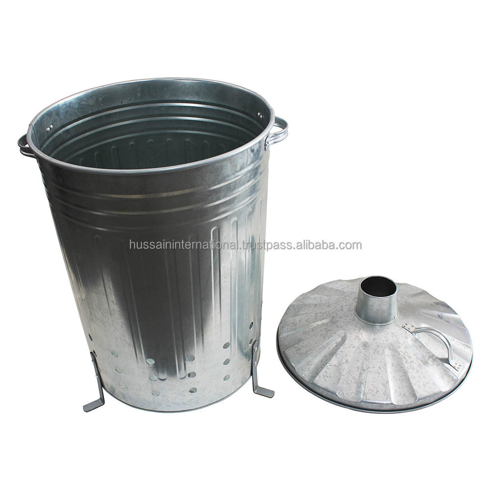 Wholesale Home Garden Metal Galvanized Incinerator