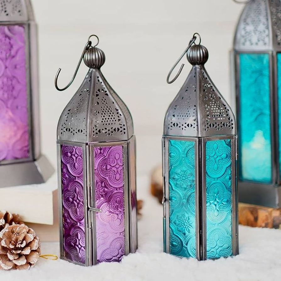 Indoor and Outdoor Decoration Tableware Candle Lantern Elegant Design Hotel Decorative Moroccan Lantern for Festive Season