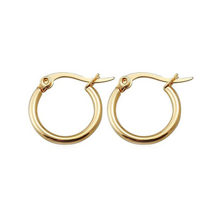 New Fashion Jewelry Stainless Steel Small Endless Cube Hoop Earrings For Men or Women