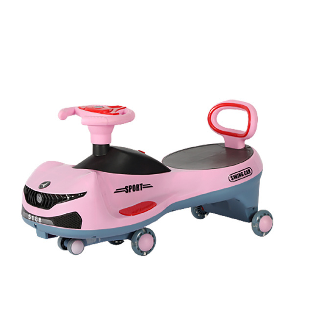 2023 HUTI Lovely Children swing car New design children baby kid swing twisting twist twisted wiggle car