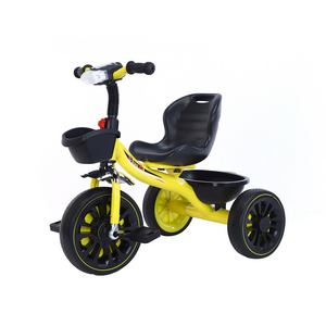 Hot Selling Baby Tricycle Manned Back Seat Kids Toddlers Tricycle Bike Ride on Trike for children