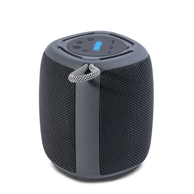 OEM T23 10W RGB Waterproof IPX6 Round Mini Portable Fabric Outdoor BT Wireless Bluetooth Speaker