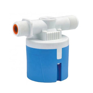 size 1/2 inch inside type float valve for tank blue water plastic float valve automatic water valve flow control