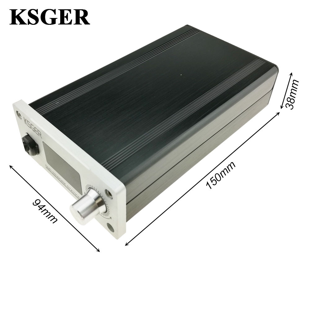 KSGER Hot Air Gun SMD Rework Station Solder Handle Hot Air Fun Electronic OLED T12 Nozzle Stand DIY Welding Tool Heating Element