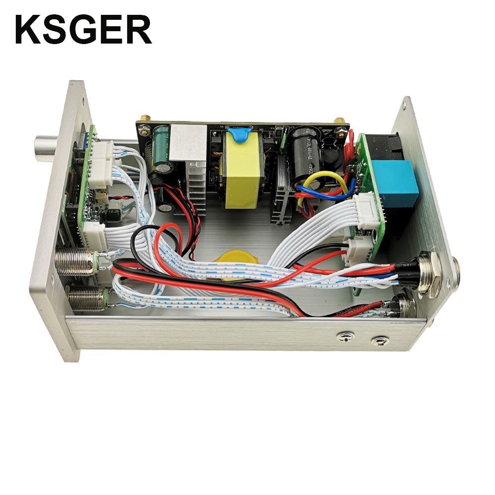 KSGER 2 in 1 T12 Soldering Station STM32 OLED DIY Air Dryer 9501 Aluminum Alloy Handle Hot Air Gun SMD Rework Station