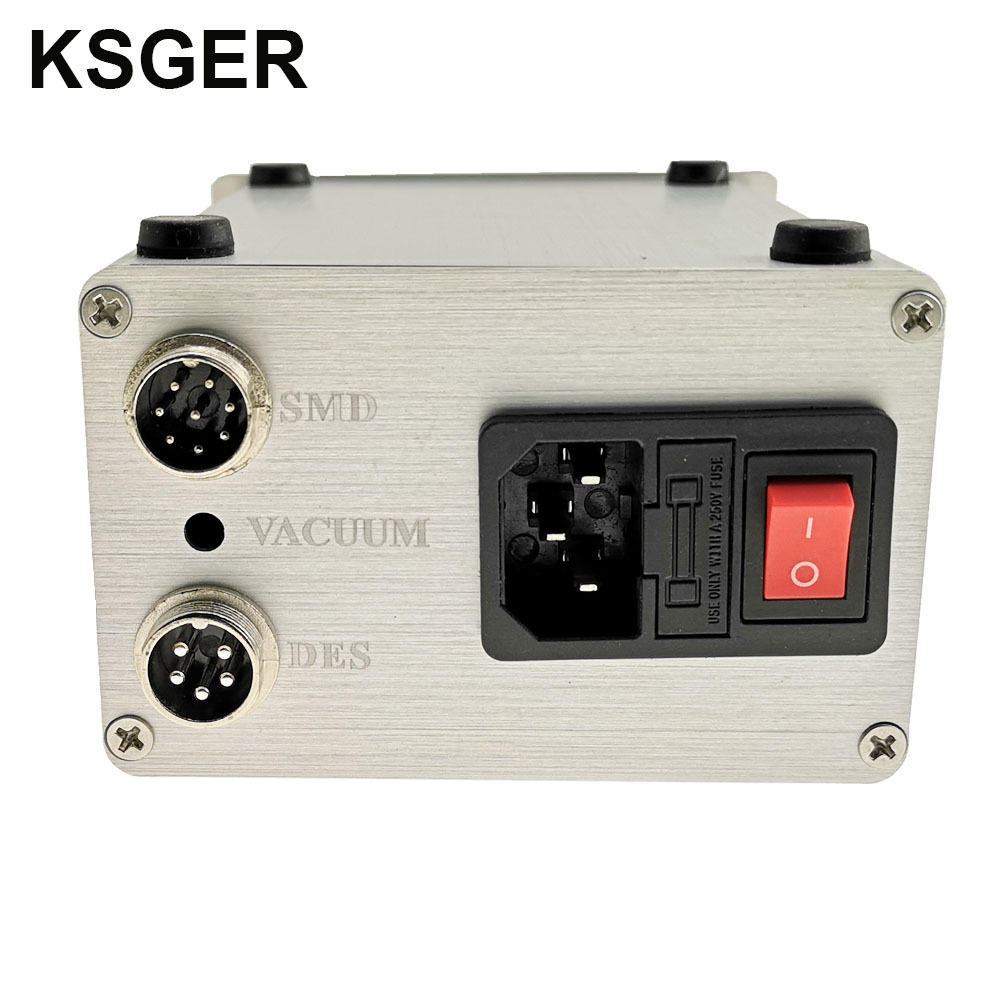 KSGER 2 in 1 T12 Soldering Station STM32 OLED DIY Air Dryer 9501 Aluminum Alloy Handle Hot Air Gun SMD Rework Station