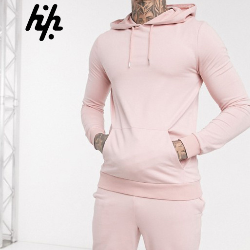 Casual Top fashion trendy tracksuits custom pink tracksuit men  sweat suit( Manufactured by Huzaifa Products )