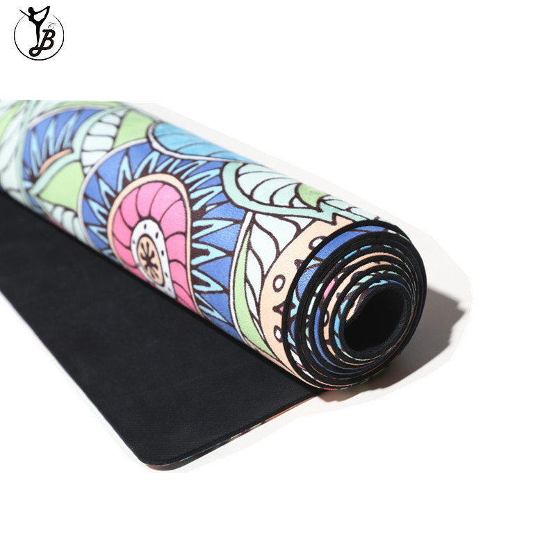 Sivan Health and Fitness Printed Gym Floor Mats Non Slip Long Comfort Foam Yoga Mat for Exercise Yoga And Pilates