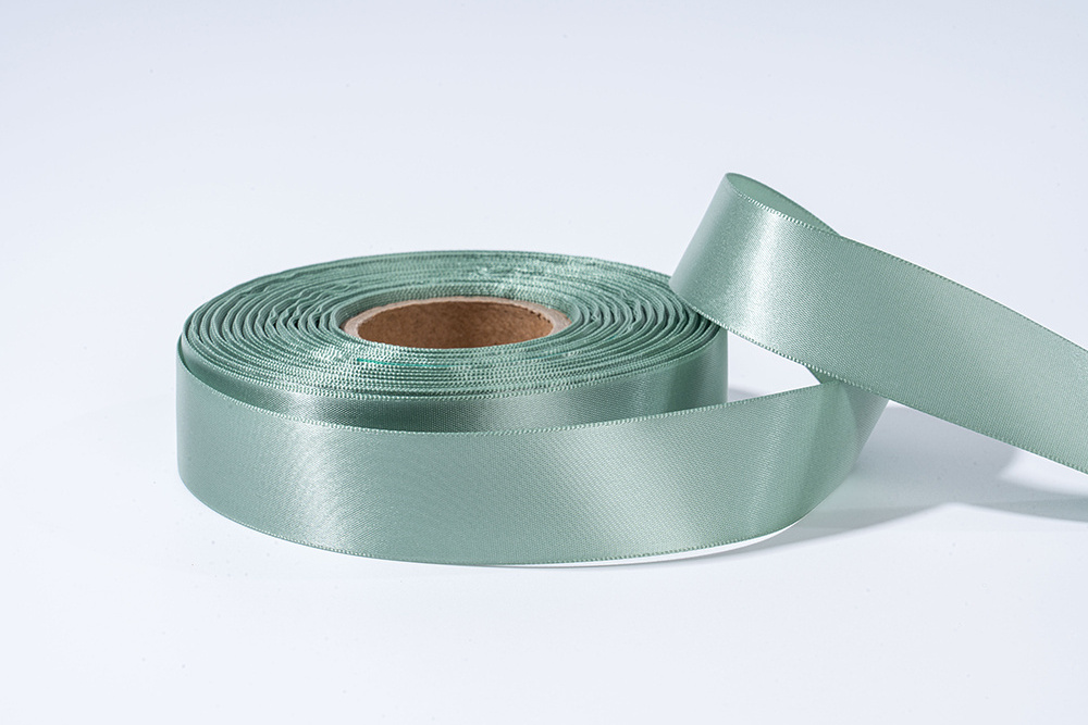 25mm 100% polyester satin ribbon 100yards single faced 1-1/2 satin ribbon 4cm