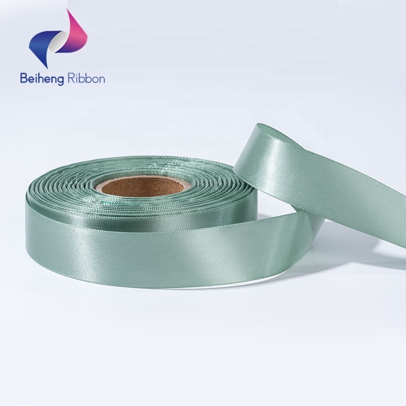 25mm 100% polyester satin ribbon 100yards single faced 1-1/2 satin ribbon 4cm