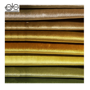 JES modern fashion super bright 390GSM cut velvet fabric price per meter