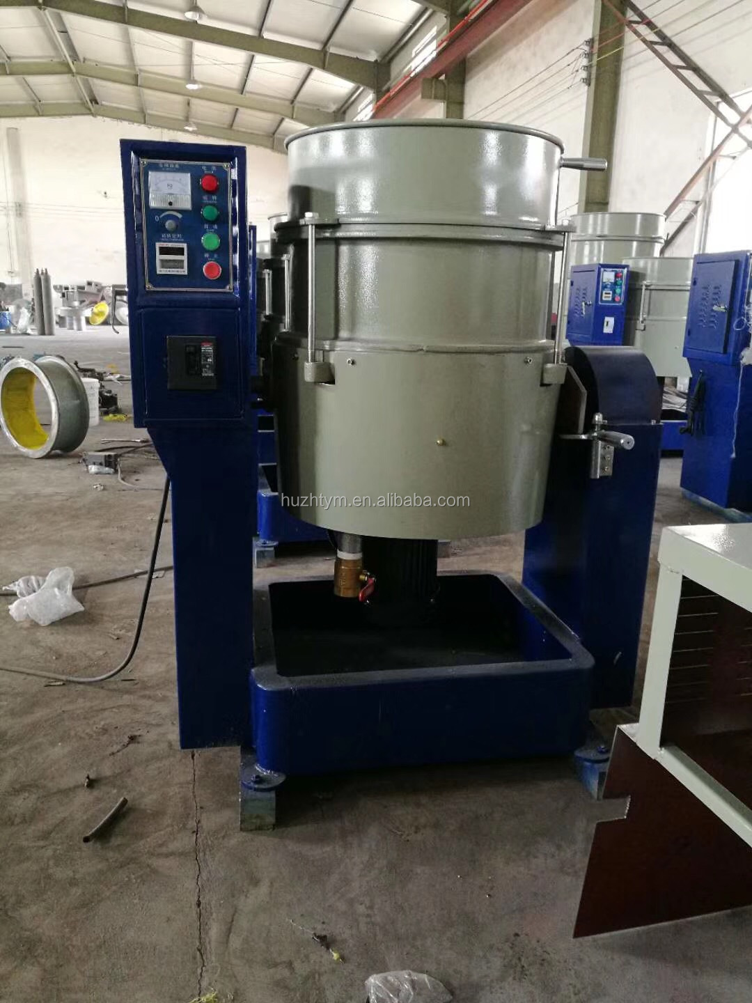 Centrifugal disc finishing machine vibratory polishing machine