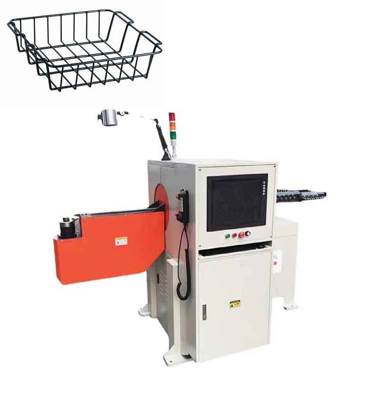 3D CNC Electric Automatic Thin Wall 2-8mm Steel Metal Sheet Wire Rod Steel Bar  Forming Bending Machine