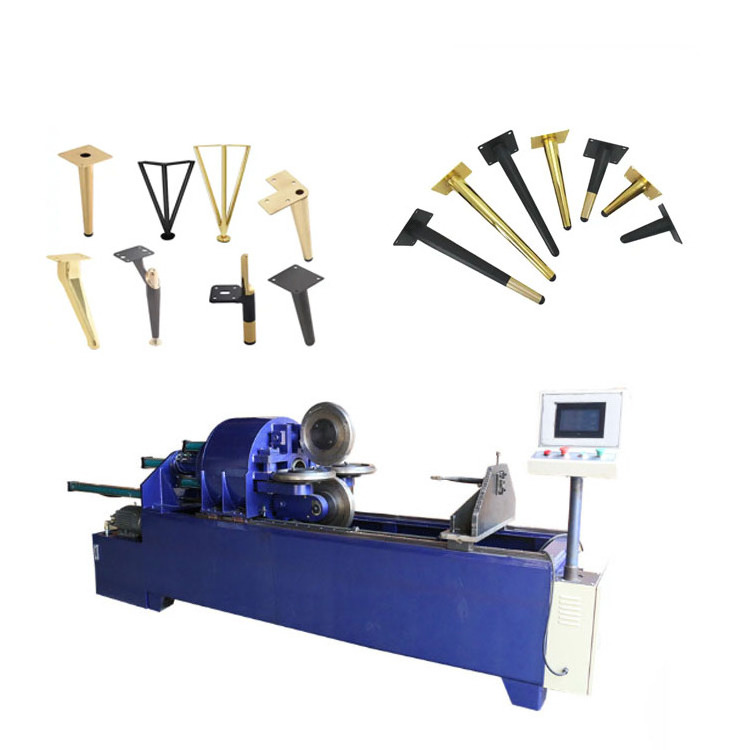 Easy To Operate Round Metal Square Tube And Pipe Swagging Shrinking Tapering Diameter Reducing Cone Pipe End Forming Machine