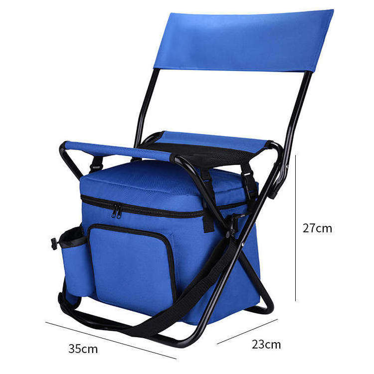 Vietnam Suppliers Custom Portable Light Outdoor Fishing Camping Travel Beach Folding Chairs Cooler bag